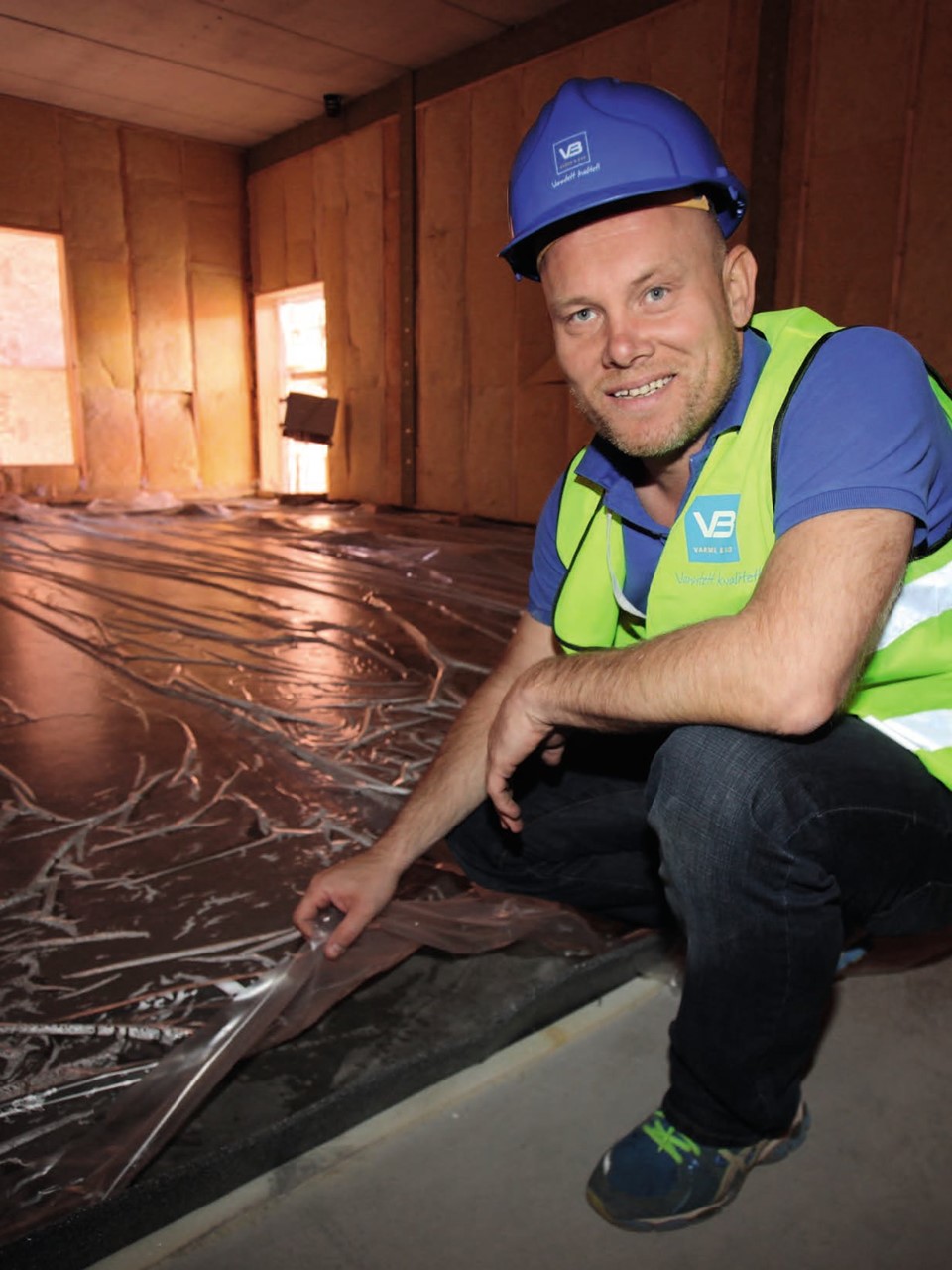 Prosjektleder Thomas Bruun på Rykkin Skole (Foto: Rune Midtskogen)