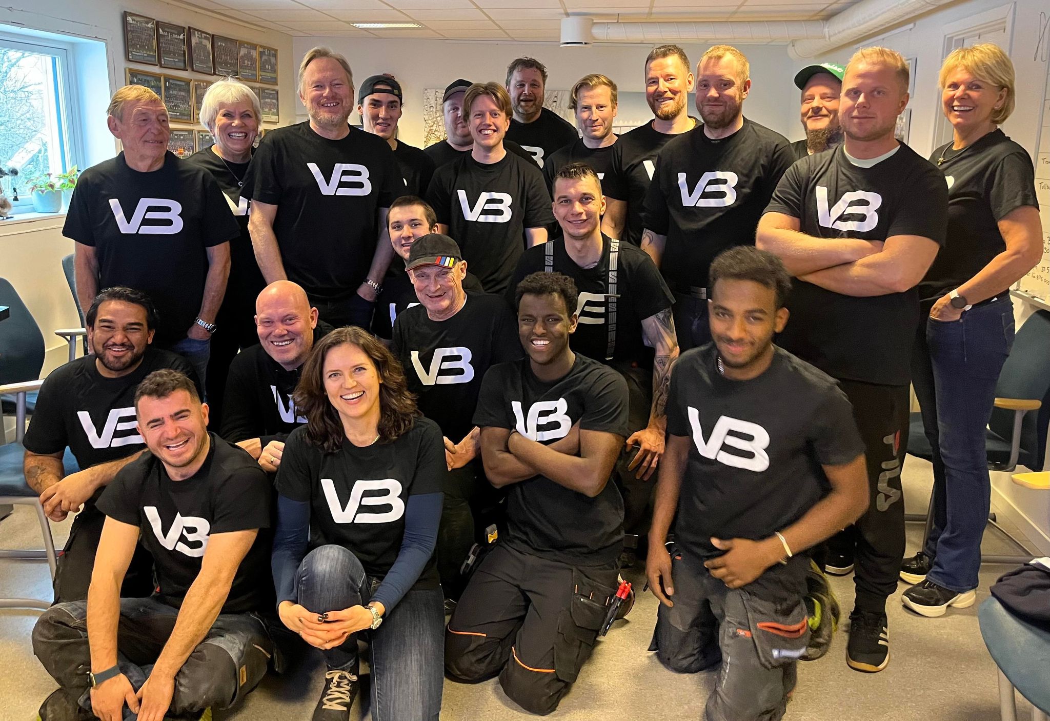 Ansatte hos Konnerud Rør i Drammen